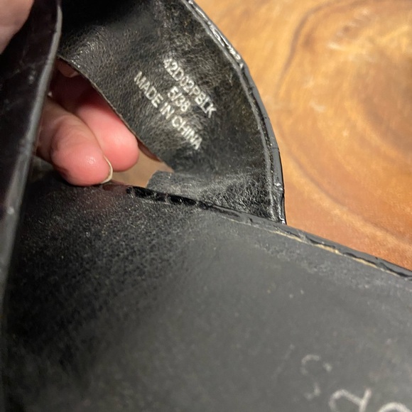 Top Shop faux Reptile Block Heels - Picture 3 of 9